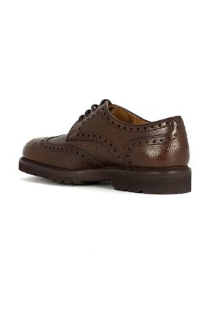 Brown tumbled leather Derby shoes BERWICK 1707 | 5568MARTINMARRON